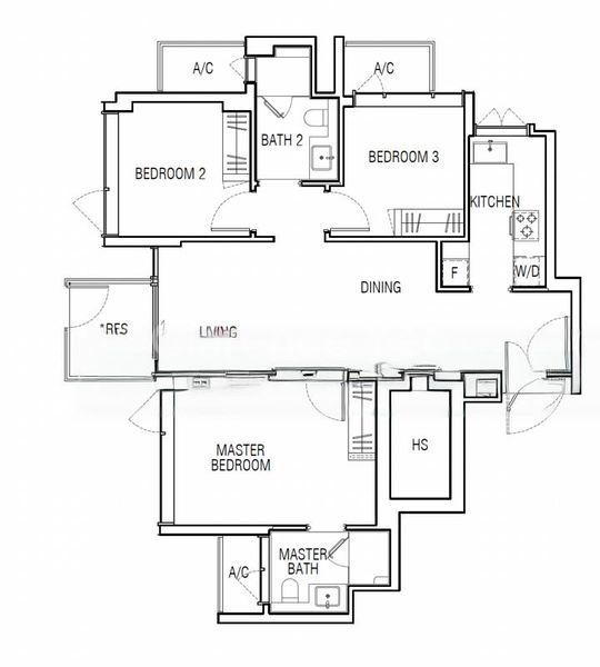 3 Bed Condo for Sale in  Jervois Mansion - Image 10